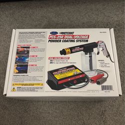 Eastwood powder coating complete setup