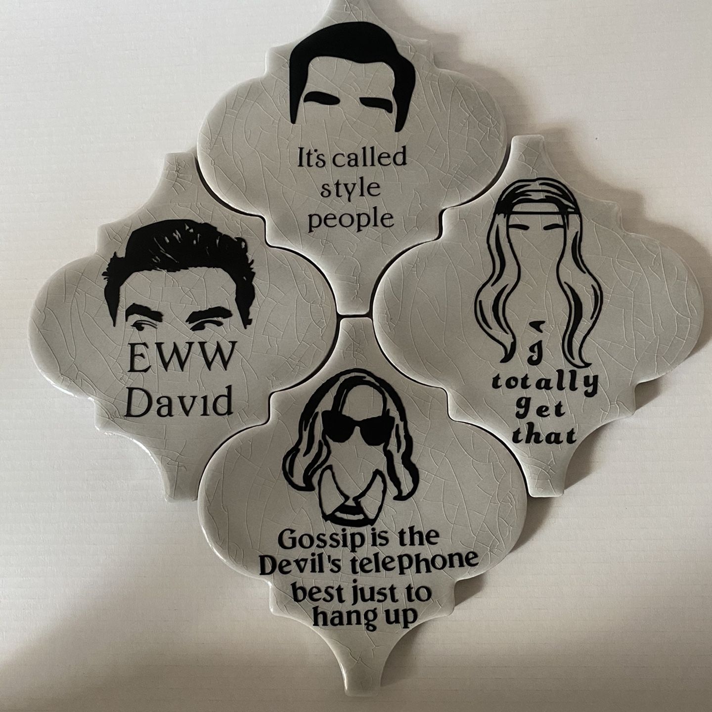 Schitts Creek Coaster Set