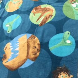 NEW.  GOOD DINOSAUR Handmade blanket
