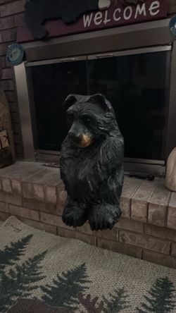 Wooden black Bear