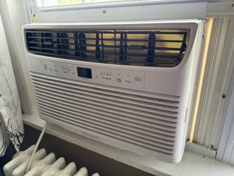 Frigidaire air conditioner 18 and a half by 12 inches