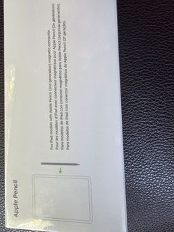 Apple pencil 2nd gen