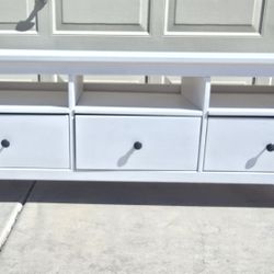 TV Stand White 