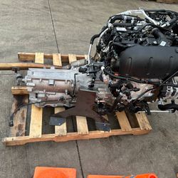 OEM 2.0L Turbo Engine + Automatic Transmission — Jeep Wrangler / Gladiator 2018–2026 — Complete