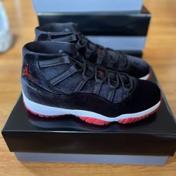 Jordan 11 Bred Velvet Size 10.5M