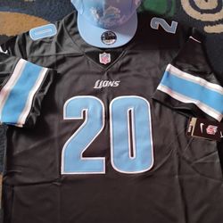 XL Barry Sanders Detroit Lions Jerseys 