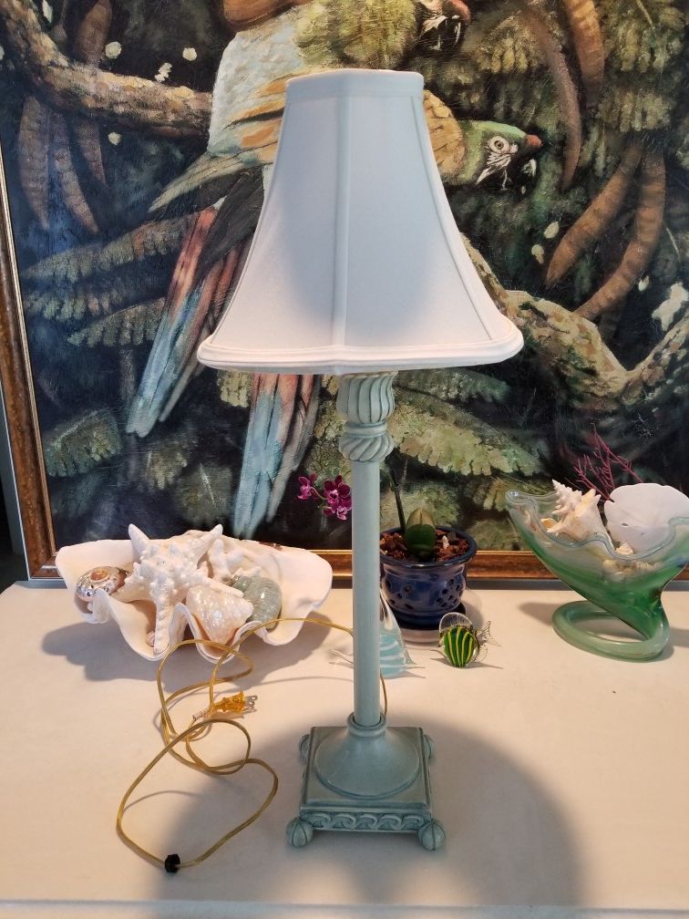 Light green lamp