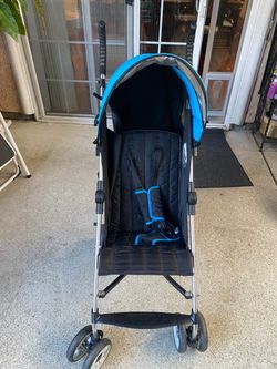 Summer 3Dlite+ Convenience Stroller, blue/Black – Lightweight Umbrella
