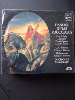 Handel Judas Maccabaeus CD Box Set