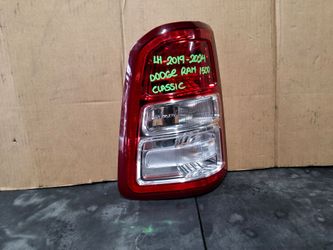 2019-2020-2021-2022-2023-2024 DODGE RAM 1500 CLASSIC LEFT SIDE TAIL LIGHT OEM USED #12122