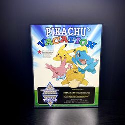 Authentic 2000 Pikachu’s Vacation Framed Ad