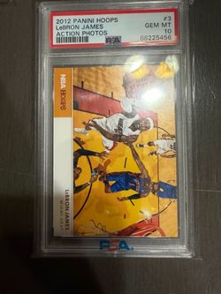 2012 LeBron panini action photos