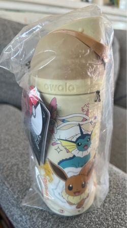 Owala Pokémon FreeSip Water Bottles – 16 oz – Gengar, Eevee & Kanto