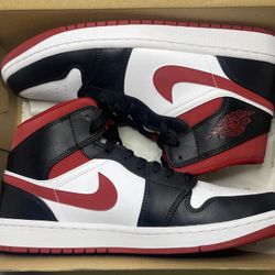 Jordan 1 Mid Gym Red Men’s Size 9 
