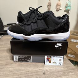 Size 11 - Air Jordan 11 Retro Low Space Jam 2024