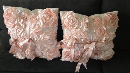 Decorative Rose Flower Pillow