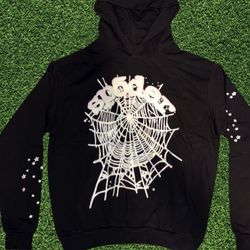 Men’s Large Sp5der Hoodie OG Web Style