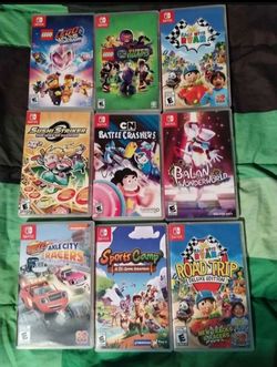 Nintendo switch games, $15 each