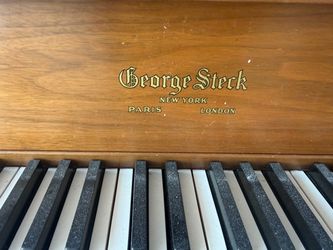 George Sterk upright piano