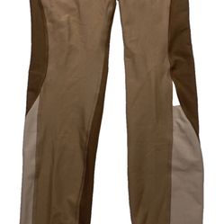 OLD NAVY WOMEN'S HIGH RISE LEGGINGS 7/8 ANKLE POWERSOFT BROWN SIZE S
