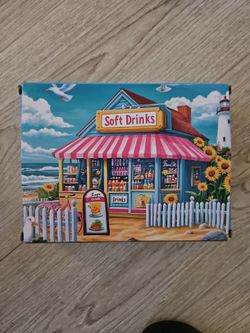 500 Piece Soft Drinks Colorful Jigsaw Puzzle