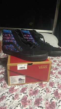 Vans hi-tops glow in the dark