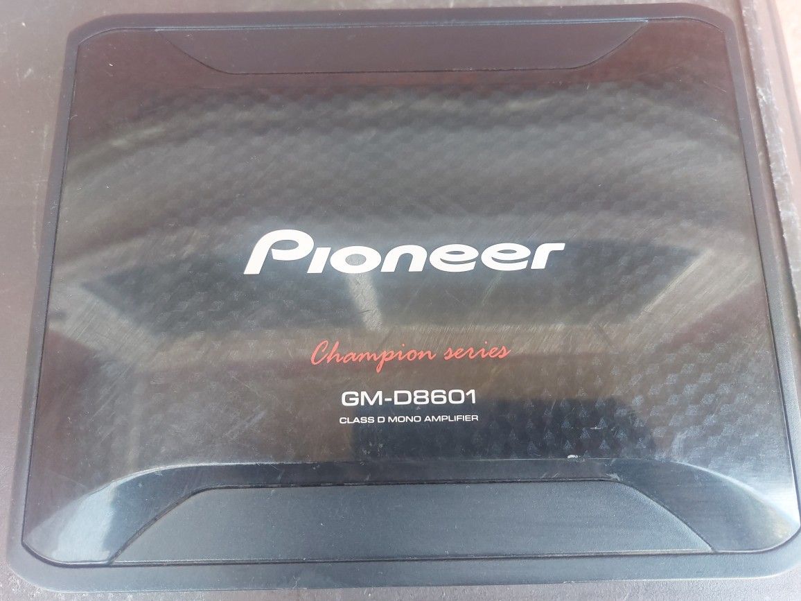 AMPLIFICADOR AMPLIFIER PIONEER 1600.1 CLASE D MONO BLOCK GOOD CONDICIÓN ABLO ESPAÑOL