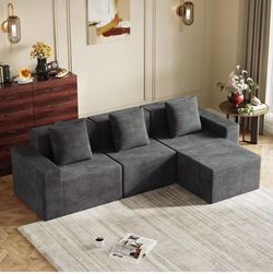 ❤️‍🔥 110'' Cloud Sectional Couches for Living Room, Sofa