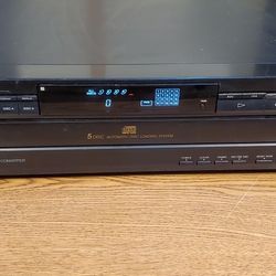 Sony Model No. CDP-C325 5 Disc CD Changer, Watch Video Demo