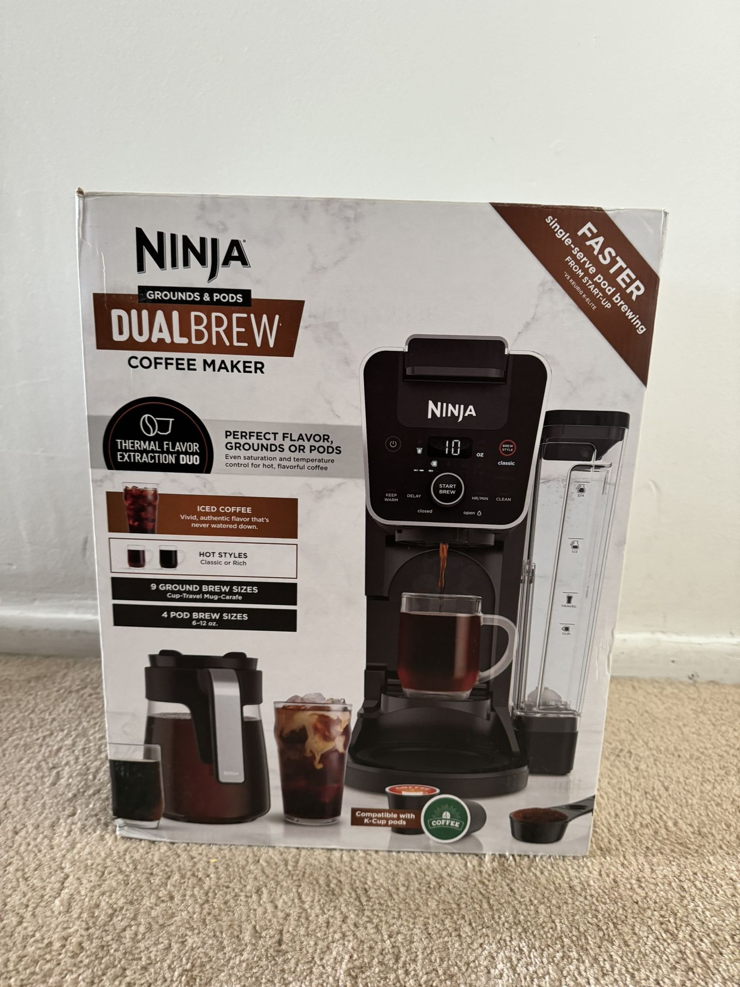 NINJA DUALBREW COFFEE MAKER