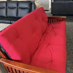 Solid Wood Futon Only Available @ FURNITURE LOVE 💕 Same Day Delivery Service 🚚 