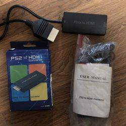 Ps2 and Xbox To HDMI Adapter 