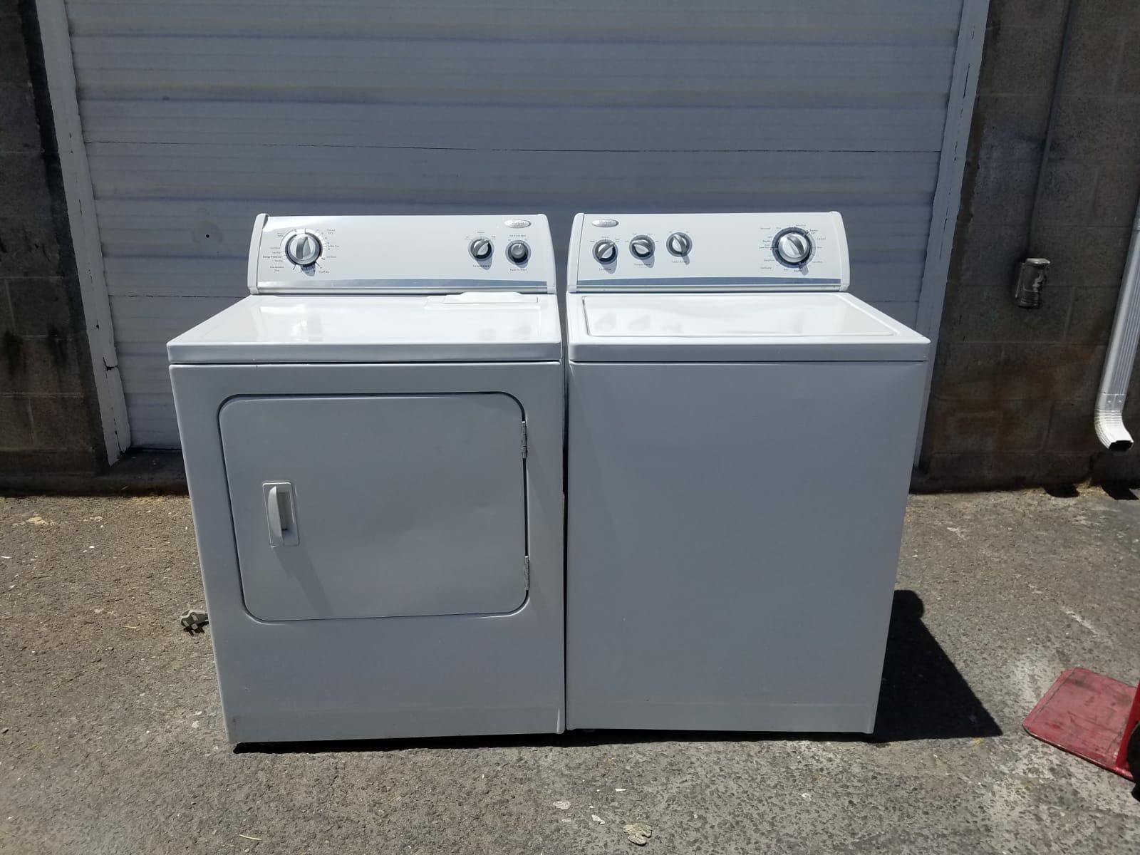 WHIRPOOL WASHER AND ELECTRIC DRYER !