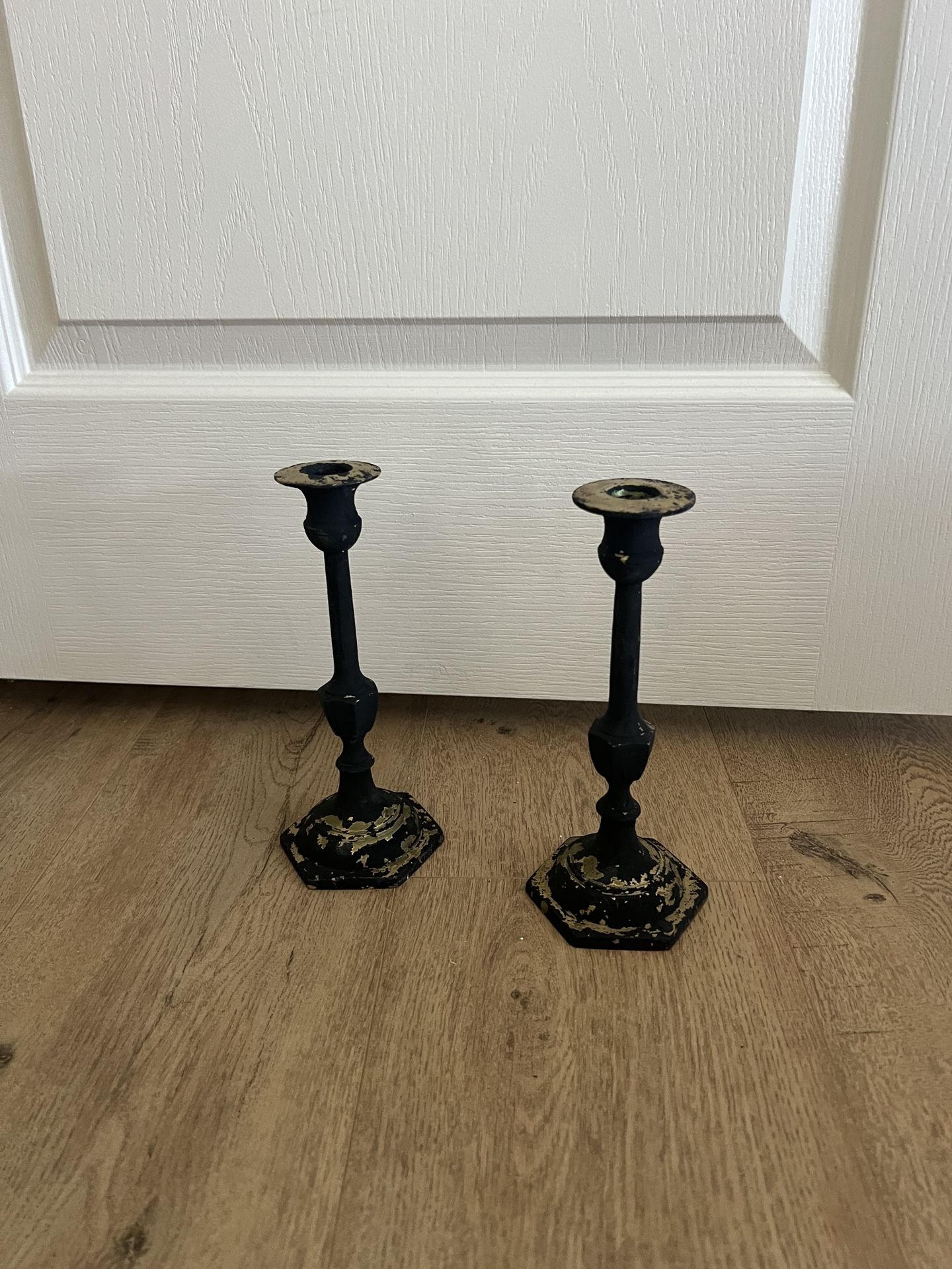 Real Brass Candle Holders