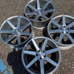 20” Dodge Charger Challenger 5X115 Wheels Rims Like New We Finance Set Niche Staggered