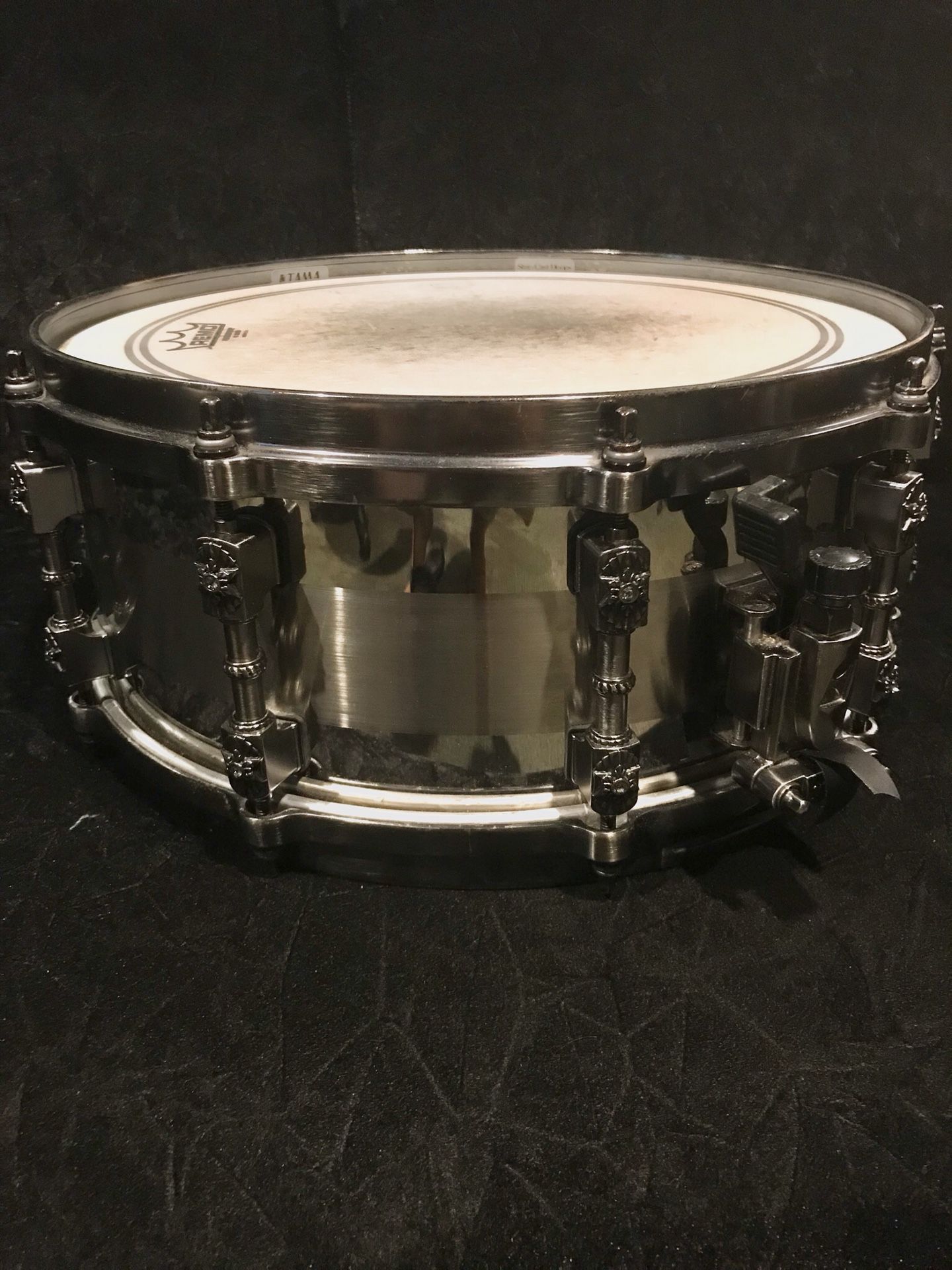 Tama Warlord Spartan Snare 6x14” Stainless Steel for Sale in