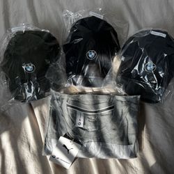 3 BMW Hats And 1 BMW/Puma Collab Shirt XL