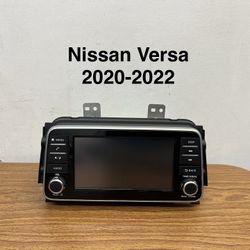 2020-2022 Nissan Versa Radio Screen OEM 