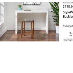 2 Stools Chairs  Household Item 