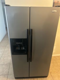 Whirlpool Side-by-Side Refrigerator with Ice Dispenser