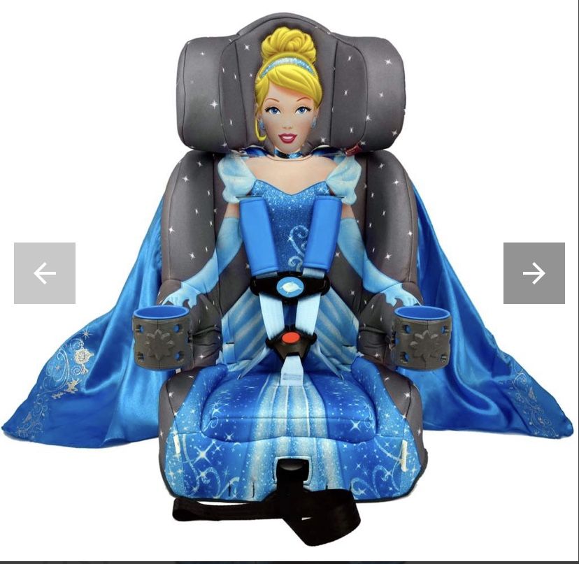 Kids Embrace carseat Cinderella