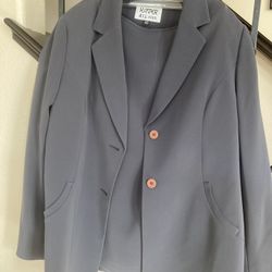 Gray Women Suit Size 12