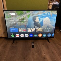 TCL 43-Inch Class S4 4K LED Smart TV with Roku TV (43S450R, 2023 Model) 