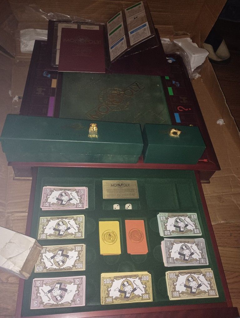 Franklin Mint 1991 Monopoly