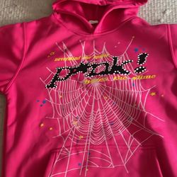 Pink Spider Hoodie
