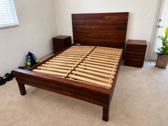 West Elm Stria Bed Frame