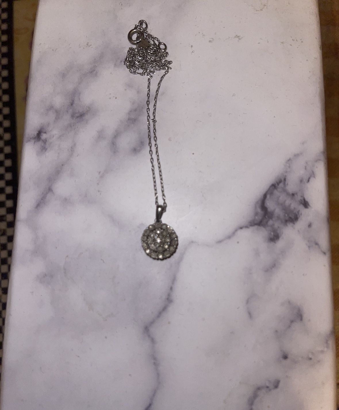 Diamond Necklace. Comes W/ Papers.