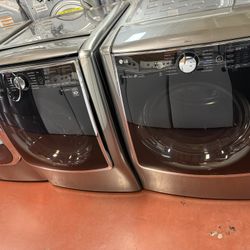 LG Washer And Dryer Set Gas 