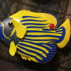 bathroom fish radio