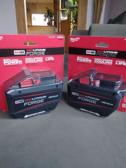 Milwaukee  batteries